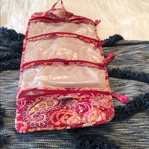 Vera Bradley fold out travel kit